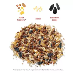 Global Harvest Foods Economy Mix Wild Bird Feed, Value Blend of Bird Seed, 20lb