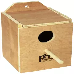 Prevue Pet Products BPV1101 Wood Inside Mount Nest Box for Birds, Finch