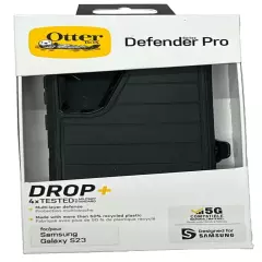 OtterBox Defender Series Case w/ Holster Clip for Samsung Galaxy S23 - Black