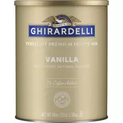 Ghirardelli Chocolate Company Vanilla FrappÃ© Mix 3 lb