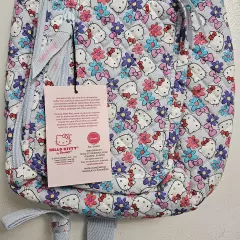 NWT Vera Bradley Hello Kitty Large Sling Backpack Bag