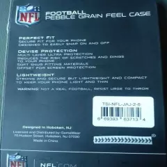 NWT NFL Jacksonville Jaguars Football Pebble Grain iPhone Iph 7/6S Blue Case