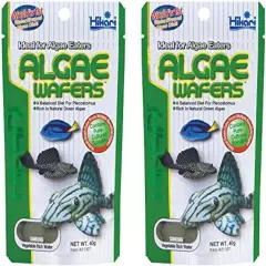 Hikari Tropical Algae Wafers Fish Food [Set of 2] Size: 1.41 Ounces