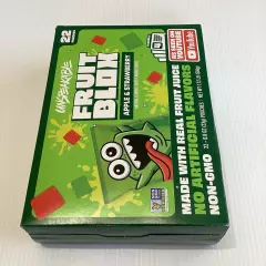 22 PACKS! FruitBlox Unspeakable Apple Strawberry Fruit Snacks NIB