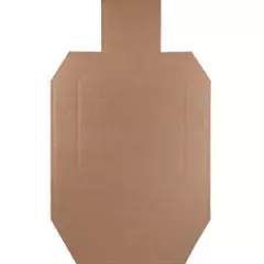 New Official IDPA Cardboard Torso Target, Pack of 25 