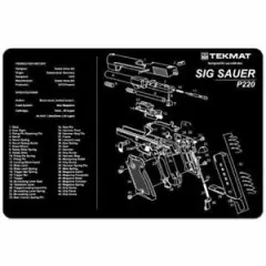 TekMat for Sig P220 11-Inch X 17-Inch Handgun Cleaning Mat Sig Sauer P220