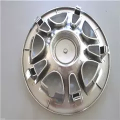 GOLF CART Chrome Hub Cap fits 8" Wheel New Set of 4 Caps Covers #H17SS