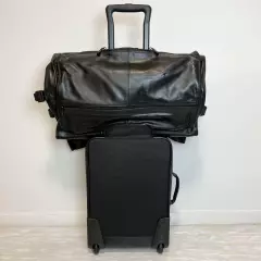 Tumi Leather Genuine Garment Bag 931D3 Business 2Way