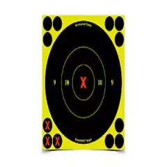 Birchwood Casey Shoot N C Bullseye Self Adhesive 6 In Round Target 60/Pack 34560