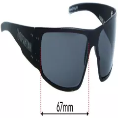 SFx Replacement Sunglass Lenses fits Gatorz Magnum - 67mm Wide