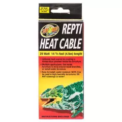 Zoo Med Repti Heat Cable for Reptile Terrariums, 25 watt