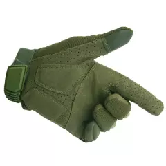 Mens Tactical Full Finger Gloves Army Military Combat Hunting Shooting Gloves