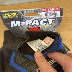 Mechanix Wear M-Pact Tactical Gloves (Size XxL)Blue NEW!!