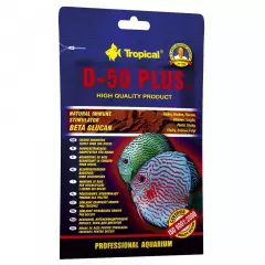 TROPICAL D50 PLUS 200G - FLAKES - DISCUS - CYCHLID FOOD