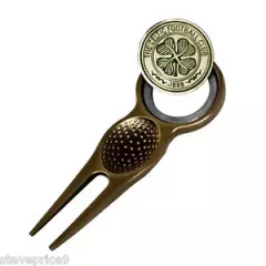 CELTIC FC DIVOT TOOL AND MAGNETIC GOLF BALL MARKER