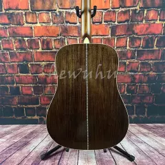 Custom D-28 acoustic guitar solid spruce top 41-inch in stock shipping quickly