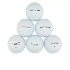 Snell, MTB, Black Assorted Good Quality Used AAA Recycled 3A Golf Balls 12/36/48