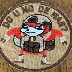 Patch Tactical Do U No De Wae ? 3" Hook-Back Adhesion