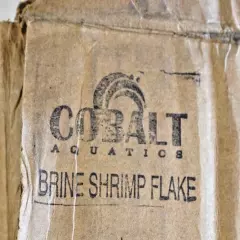 Cobalt aquatics Brine shrimp flakes Tropical fish food 19 lbs