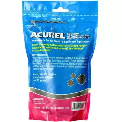 Acurel Activated Carbon Pellets 1 Pound Zip-Lock Top Bag Pre-Washed Economical