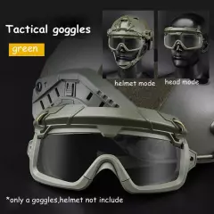 Tactical Shooting Glasses Military Ballistic Impact Protection Airsoft Goggles