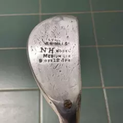 Hickory Golf Club WM Mills Standard Golf Co Aluminium NH Model Long Nose Putter