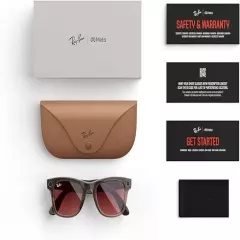 Ray-Ban Meta Wayfarer, Warm Stone / Transitions Watermelon Red * 2024 new color