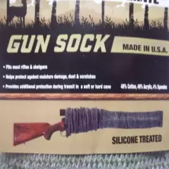 5 Dozen - Carolina Ultimate Gun Sock / Cover long w/Silicone *100% USA Made*