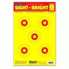 Thompson Target | Sight Bright High Visibility 12.5"x19" Paper Shooting Targets