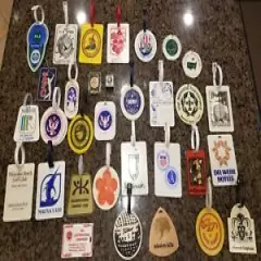 Vintage Golf Bag Tags / Memorabilia