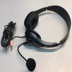 Cyber Acoustics Black Headband Headsets