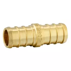 EFIELD 100 PCS 1/2" Pex Crimp Brass Fitting Tee Elbow Coupler 10/Ea 70 Clamps