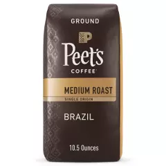 Peet's Brazil Medium Roast Ground Coffee