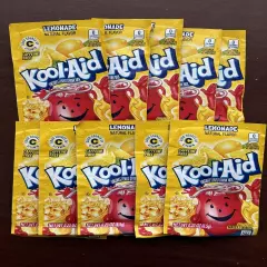 10 Lemonade Flavor Kool Aid Drink Mix Vitamin C Unsweetened