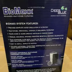 Deep Blue BioMaxx Power Filter For Aquariums up to 55 Gallon (NEW)