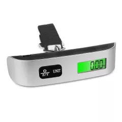 50KG Digital Travel Portable Handheld Weighing Luggage Bag Scales Suitcase Q6U8