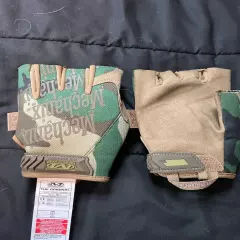 Mechanix Wear Original Woodland Camo Tactical Gloves - Fingerless