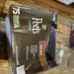 Peets Dark Roast Major Dickason's Coffee Blend 75 K-Cups Brand New