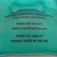 SnapHeat.com, use for body comfort or massage therapy -PROUDLY MADE IN THE USA