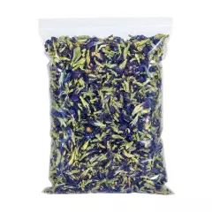 Blue Butterfly Pea Organic Tea Dried Flowers Natural Herbal Pure Drink 100%