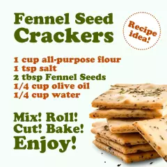 Fennel Seeds – Kosher, Raw, Vegan – by Food to Live