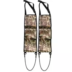 Front Seat Back Rest Pocket Gun Sling Rack Camouflage Hanging Bag For Car Truck 