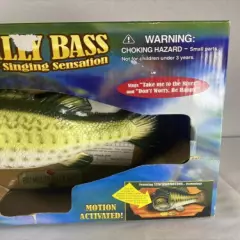 Vintage Big Mouth Billy Bass The Singing Sensation Synchromotion NEW in Box