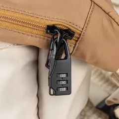 Small Combination Lock, 3 Digit Mini Padlock for Locker, Luggage Lock, Backpack