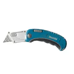 Makita B-65501 Quick Change Folding Utility Knife Heavy Duty Metal Blade Handle