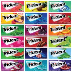 Assortment | Trident Chewing Gum Sampler Gum Variety Pack | Sugar-Free | Asso...