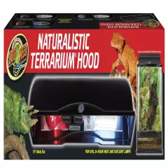 Zoo Med Naturalistic Terrarium Hood for Reptiles, 18" long