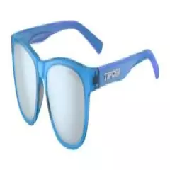 New Tifosi Golf Swank Sunglasses Crystal Sky Blue/Smoke Bright Blue Lenses