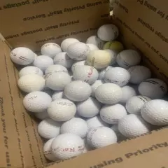 100 Used Range Balls Hit Away Golf Balls Practice Shag