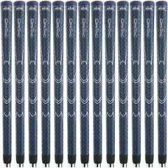 Winn DRI-TAC Navy Blue Midsize Size Golf Grip (+1/16) - Set of 13 - New